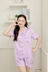 Bộ đồ ngủ Satino TNQN - Lilac