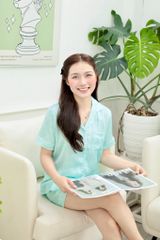 Pijama Lụa latin mềm mại Satino TNQN - Nari Mint