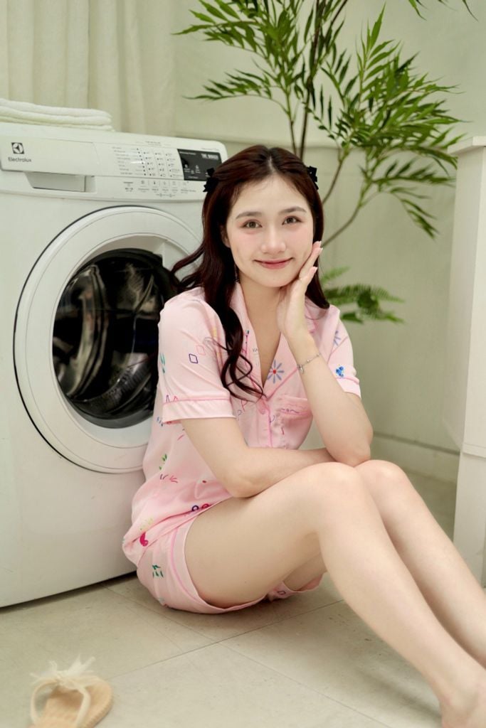 Pijama lụa Latin TNQN - Betti Pink