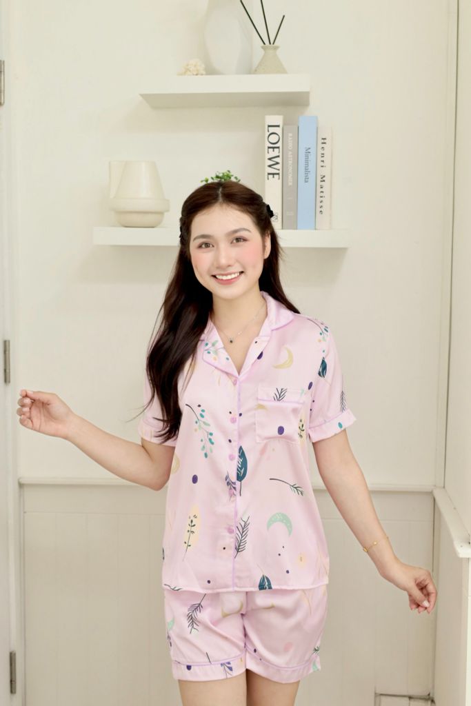 Pijama lụa Latin TNQN - Moonlit Lilac