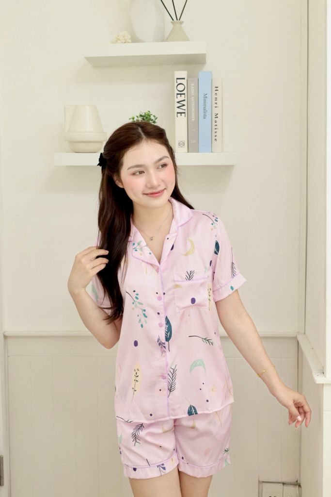 Pijama lụa Latin TNQN - Moonlit Lilac