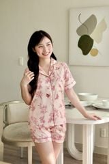 Pijama Lụa Latin TNQN - Micha Peach