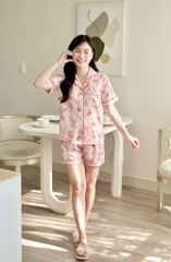 Pijama Lụa Latin TNQN - Micha Peach