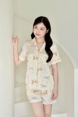 Pijama Lụa Latin TNQN - Ponny Cream