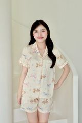 Pijama Lụa Latin TNQN - Ponny Cream