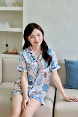 Pijama Lụa Latin TNQN - Meadow White