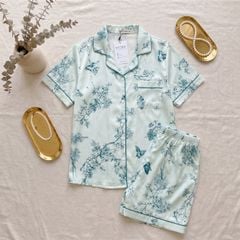 Pijama Lụa Latin TNQN - Micha Green