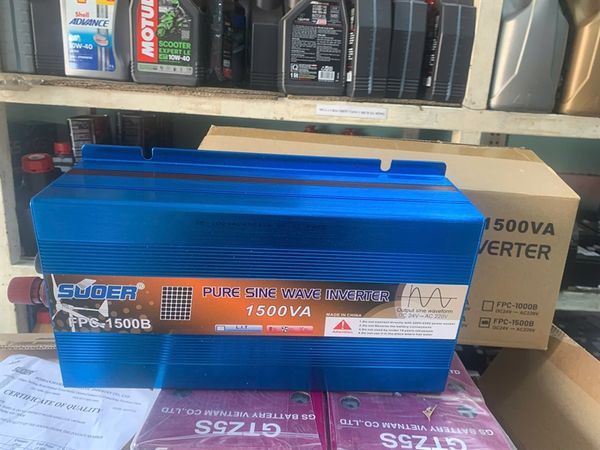 Chuyển nguồn Suoer chuẩn sin FPC-1500B (24V-220V) 