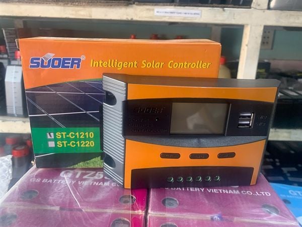  Bộ sạc NLMT-PWM ST-C1210 (12V-10AH) 