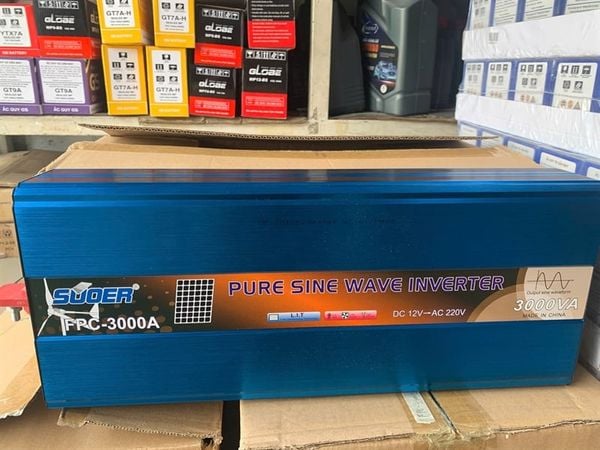 Chuyển nguồn Souer chuẩn sin FPC-3000A (12V-220V) 