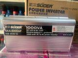  Chuyển nguồn Suoer sóng vuông SAA-1000AF ( 12V-220V ) Chống Ngược Cọc 