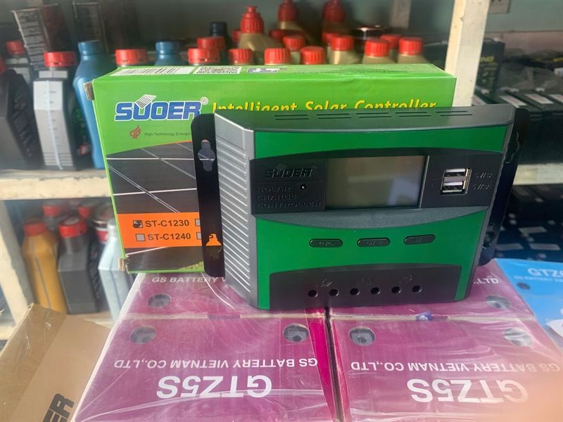  Bộ sạc NLMT-PWM ST-C1230 (12V-30AH) 