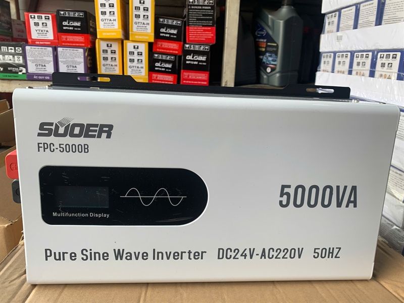  Chuyển nguồn Suoer chuẩn sin FPC-5000B (24V-220V) 