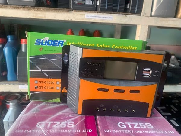  Bộ sạc NLMT-PWM ST-C1240 (12V-40AH) 