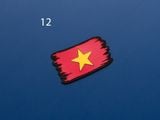  Sticker - Cờ Việt Nam 
