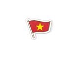  Sticker - Cờ Việt Nam 
