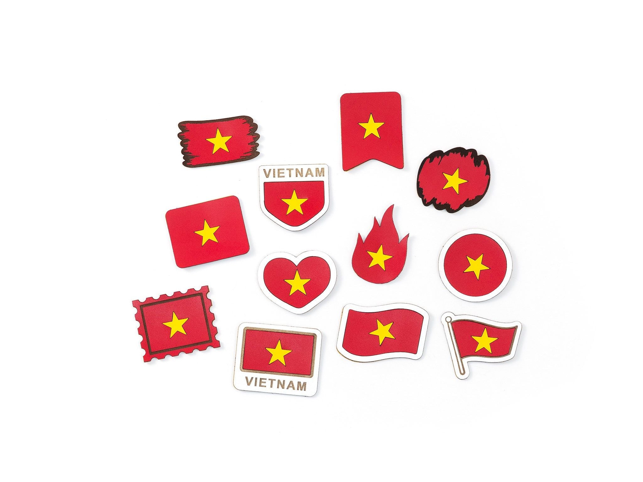  Sticker - Cờ Việt Nam 
