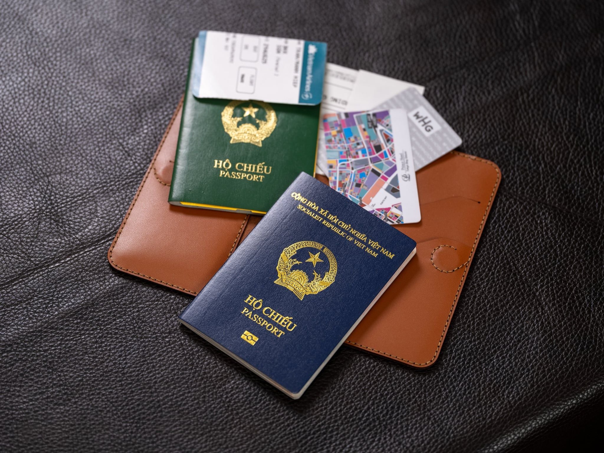  Ví Passport - Bao da hộ chiếu 