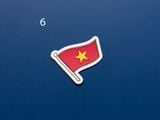  Sticker - Cờ Việt Nam 