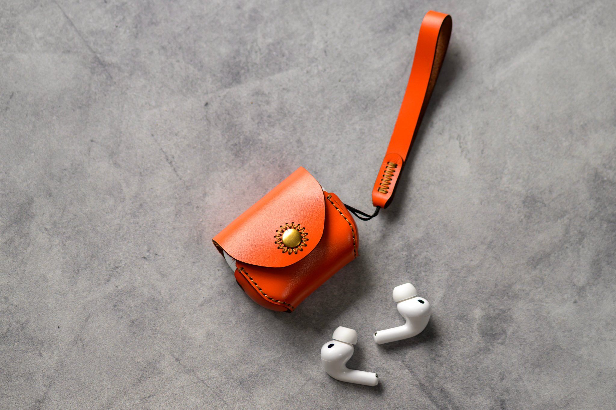  Bao da SEN nút bấm Apple Airpods Pro 3 