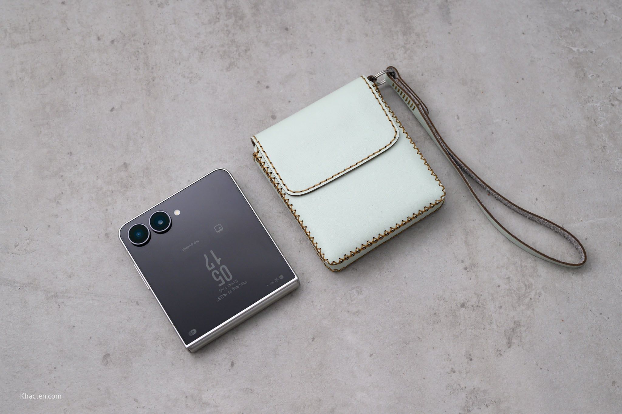  Samsung Galaxy Z Flip8 - Bao da nắp ngang 