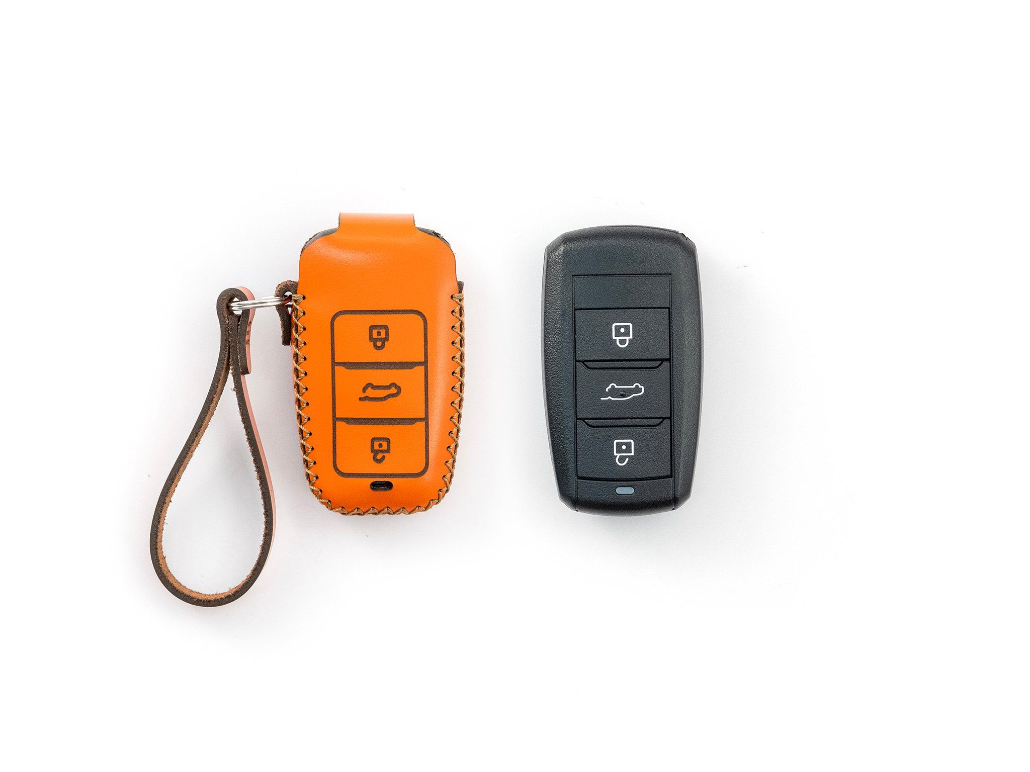  Vinfast VF5 - Bao da chìa khóa (nút bấm) 