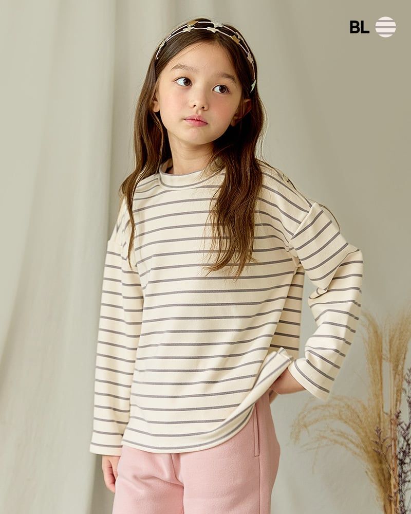 Áo thun dài tay cổ 3 phân vải nỉ cào bông ấm bé trai và bé gái U900G