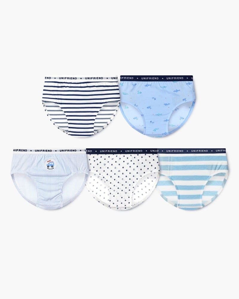 Set 5 quần chip tam giác bé trai U6067