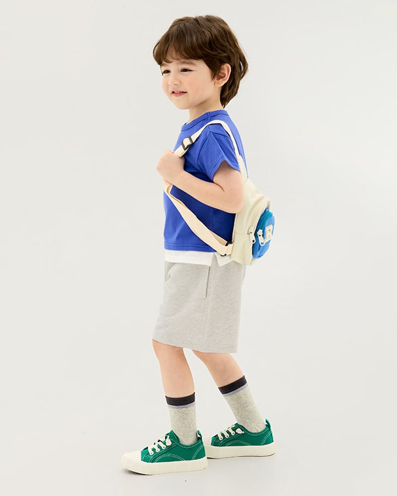 Quần short vải cotton spandex bé trai và bé gái U950C