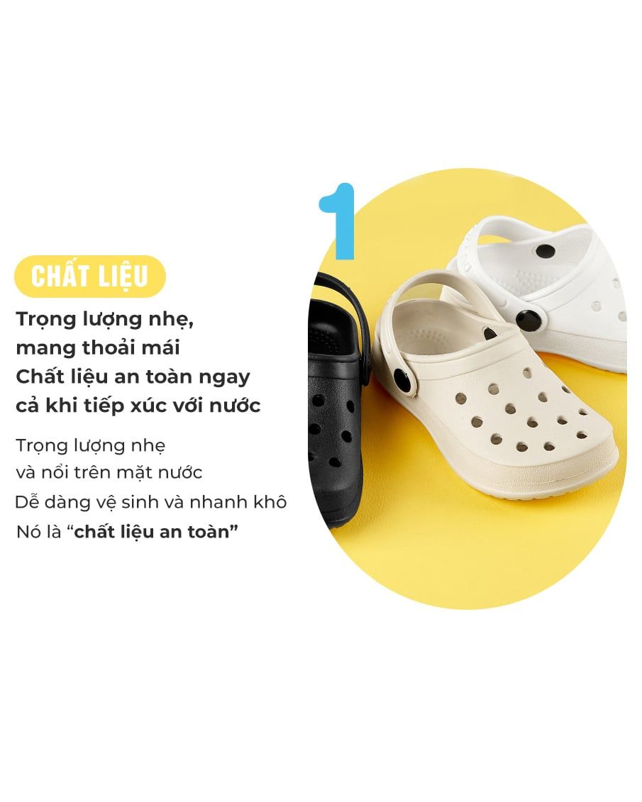 Giày sục chống trượt Unifriend EVA Classic Sandal US01
