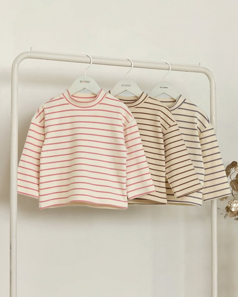 Áo thun dài tay cổ 3 phân vải nỉ cào bông ấm bé trai và bé gái U900G