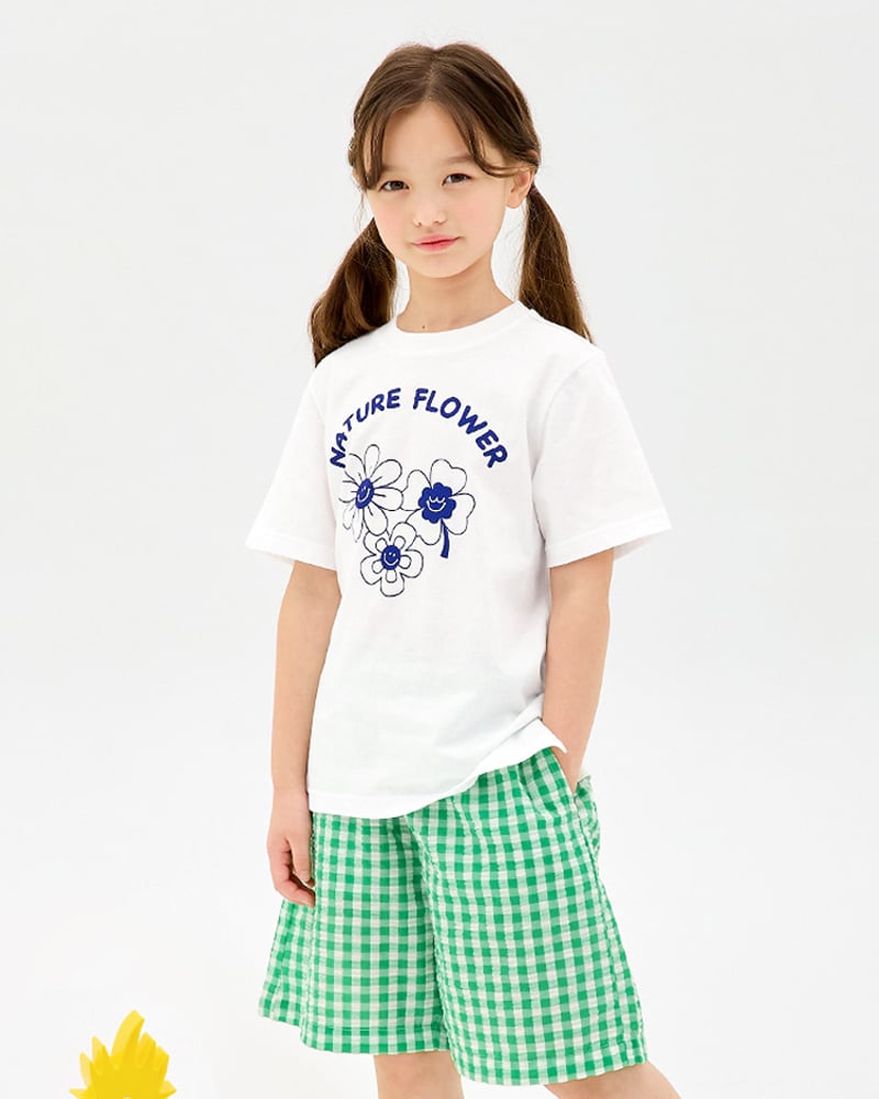 Bộ đồ ngắn cotton mịn bé gái U3214