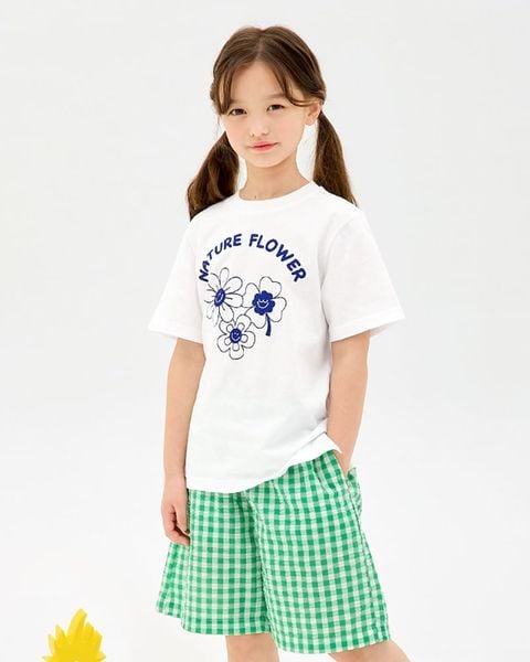 Bộ đồ ngắn cotton mịn bé gái U3214