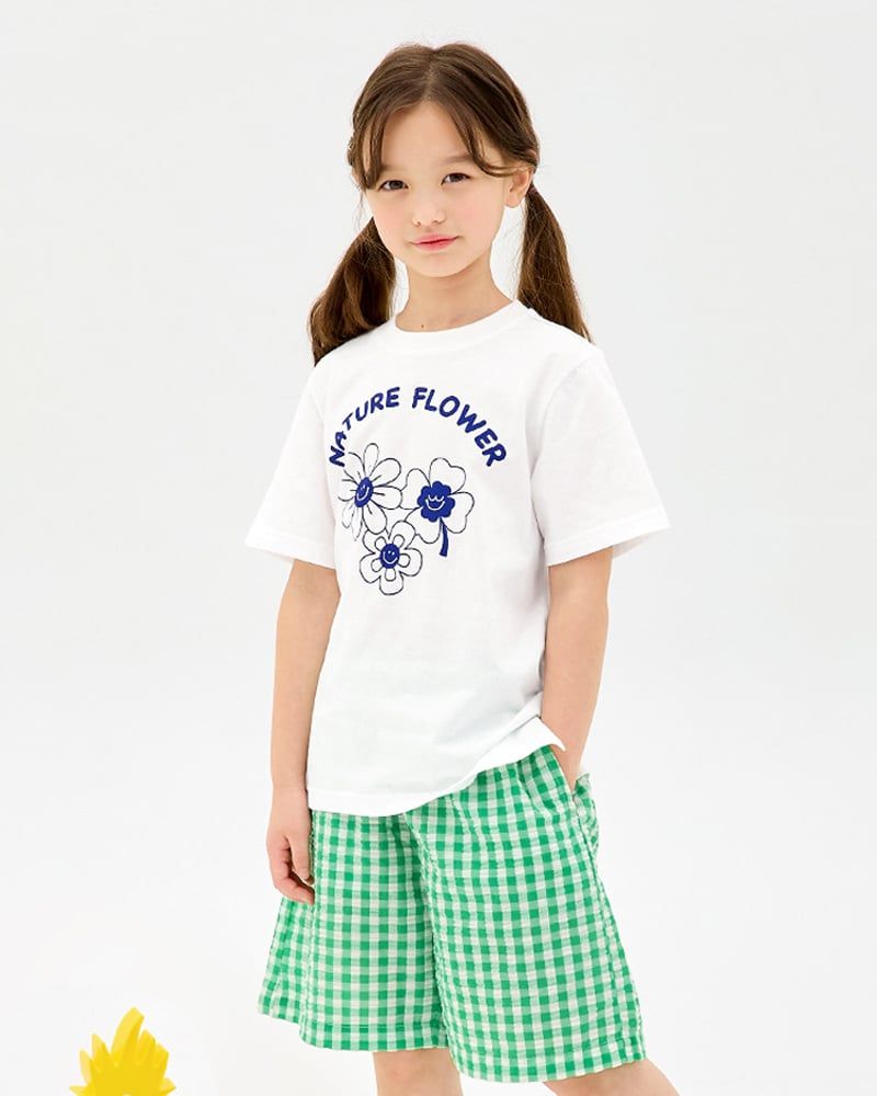 Bộ đồ ngắn cotton mịn bé gái U3214