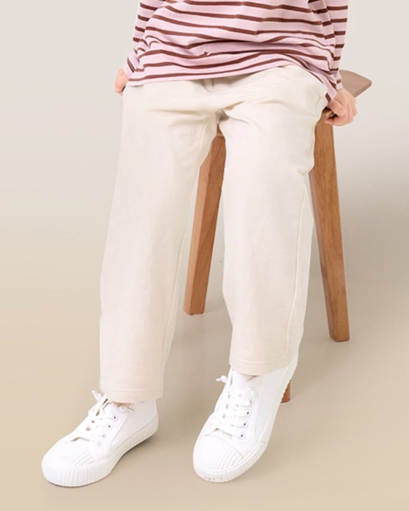 Quần dài dáng suông thu đông cotton spandex bé trai và bé gái U950D