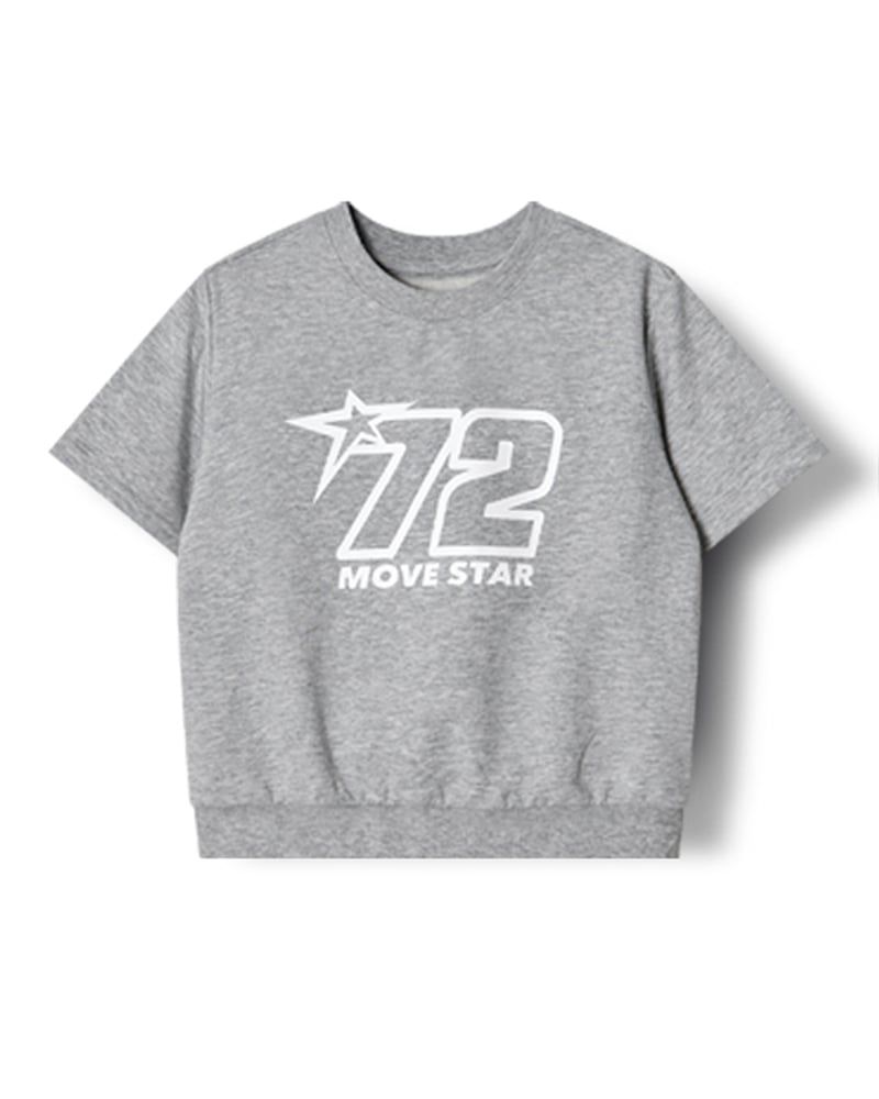 Áo Sweater tay ngắn Form Rộng Oversize Cotton Spandex U900M