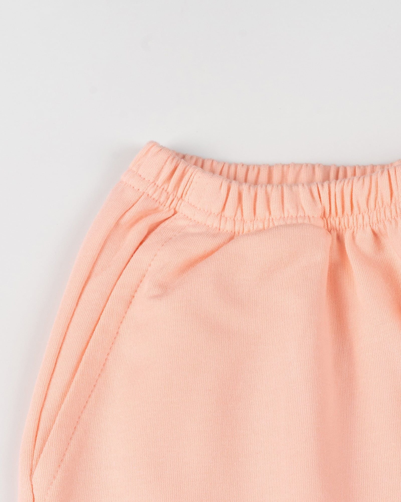 Bộ đồ dài dáng rộng vải nỉ da cá cotton bé gái U1346