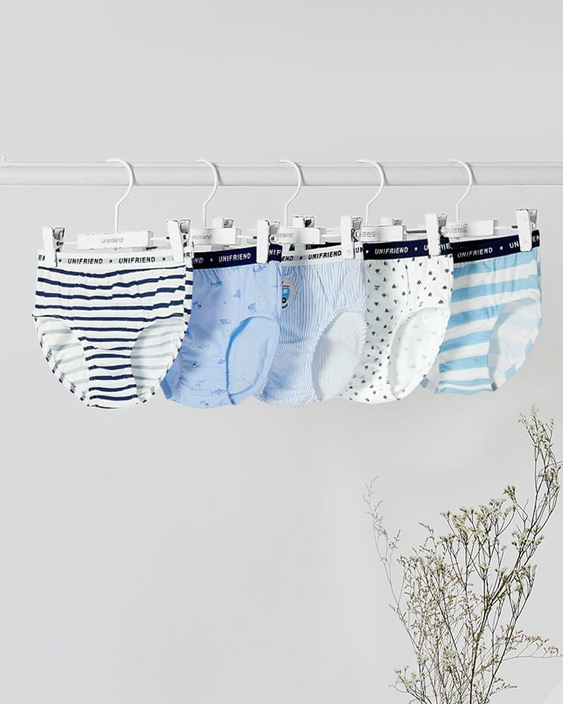 Set 5 quần chip tam giác bé trai U6067