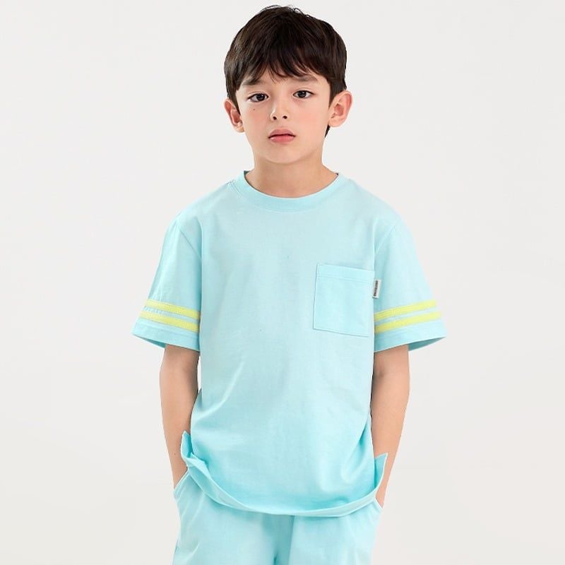 [Lẻ size] Bộ đồ ngắn dạo phố cotton cho bé trai và bé gái lẻ size U8014