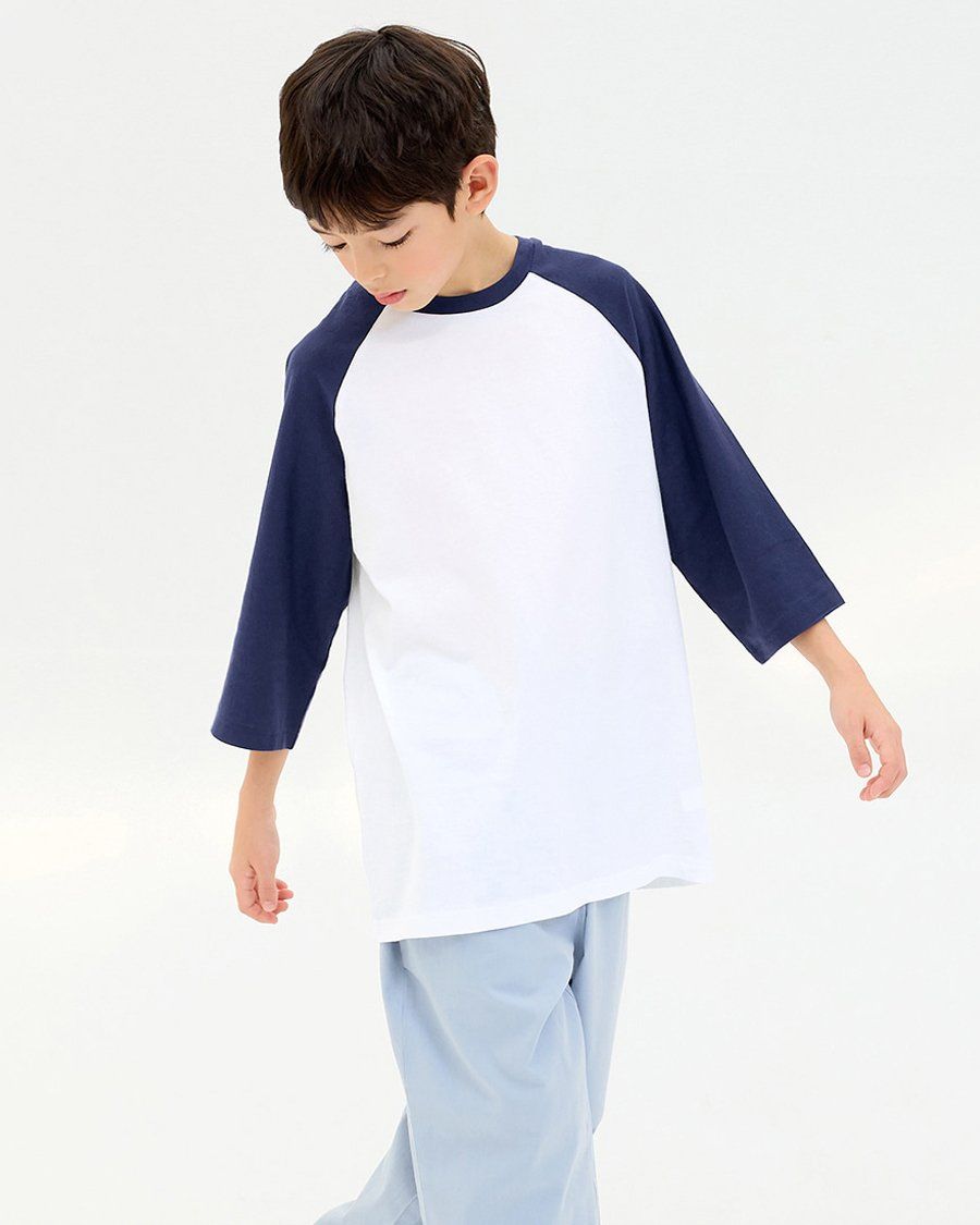 Áo phông tay lửng cotton mịn bé trai và bé gái U900B