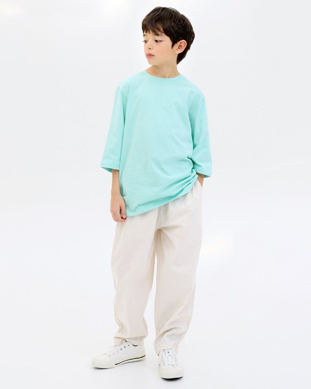 Quần Baggy vải cotton bé trai và bé gái U950A