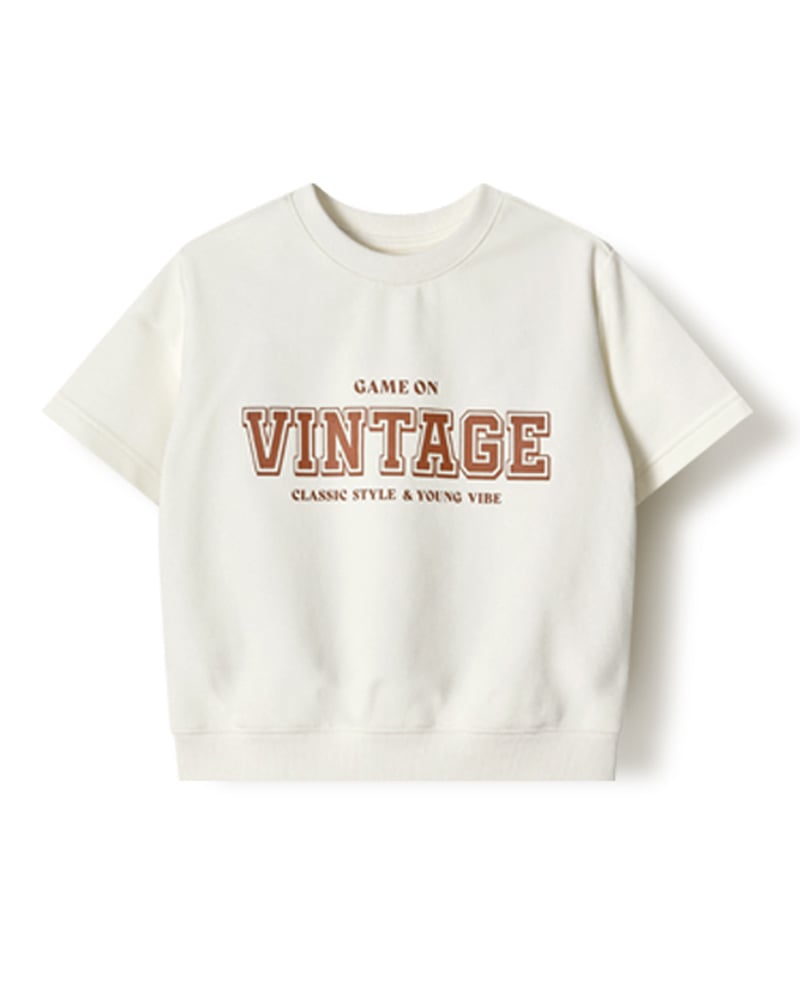 Áo Sweater tay ngắn Form Rộng Oversize Cotton Spandex U900M