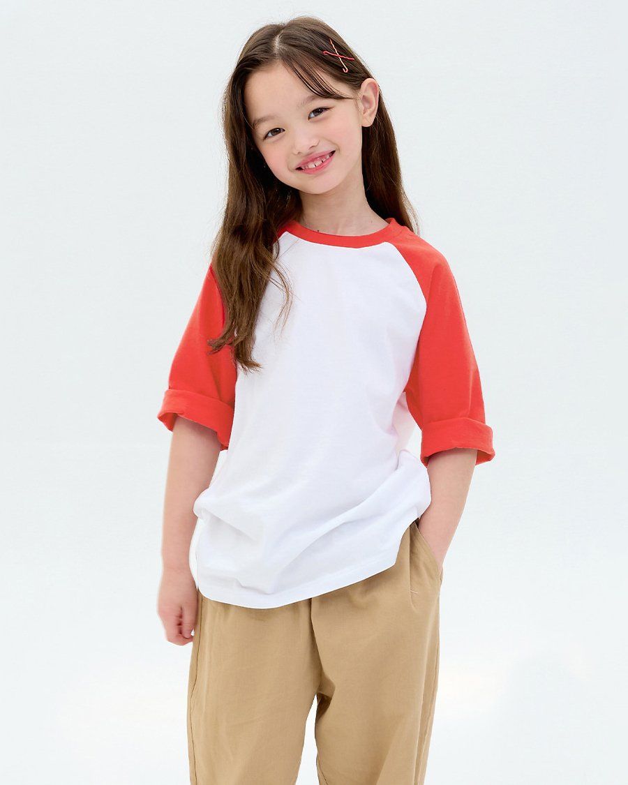 Áo phông tay lửng cotton mịn bé trai và bé gái U900B