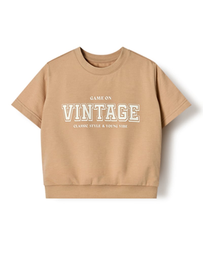 Áo Sweater tay ngắn Form Rộng Oversize Cotton Spandex U900M