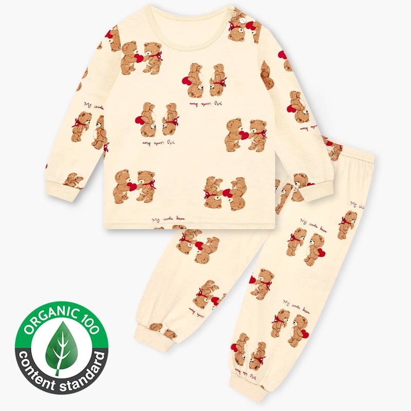 [Lẻ size] Bộ đồ dài tay cotton cho bé trai và bé gái lẻ size U8008