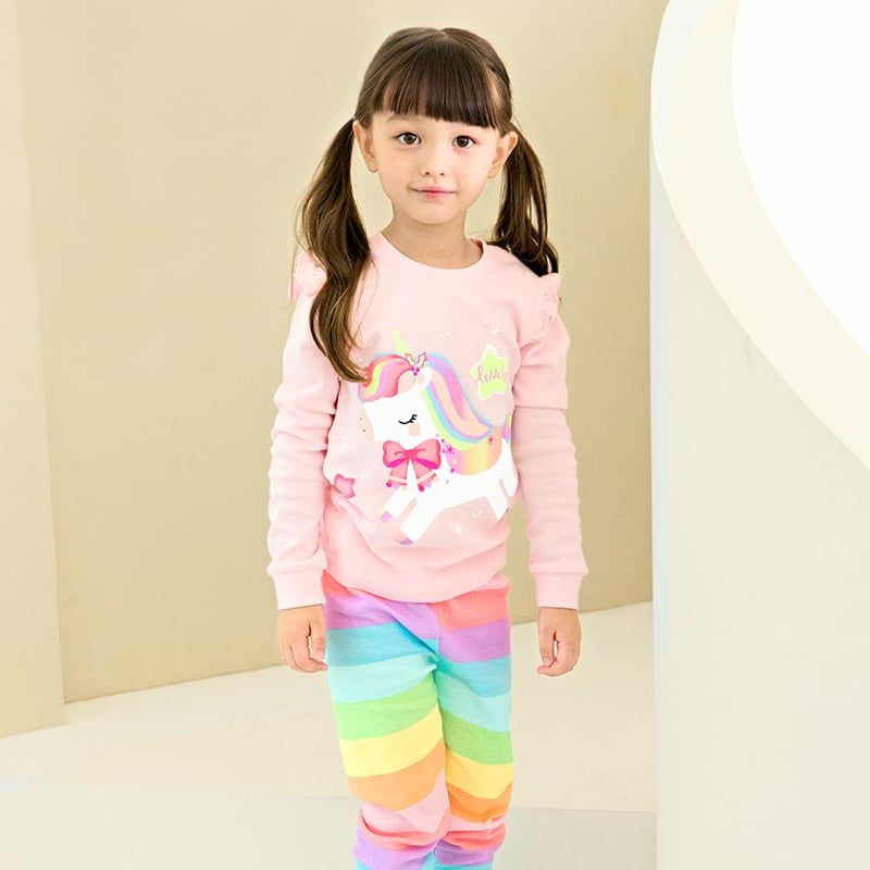 [Lẻ size] Bộ đồ dài tay cotton cho bé trai và bé gái lẻ size U8013
