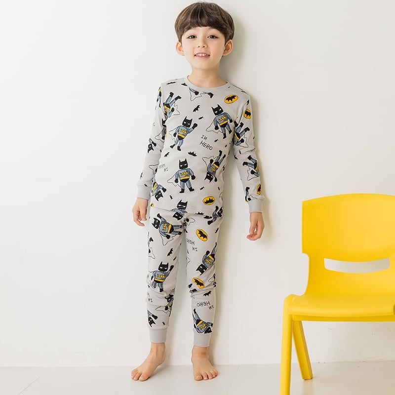 [Lẻ size] Bộ đồ dài tay cotton cho bé trai và bé gái lẻ size U8008