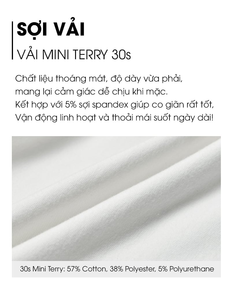 Áo Sweater tay ngắn Form Rộng Oversize Cotton Spandex U900M