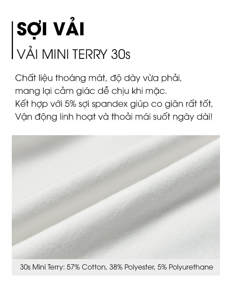 Áo Sweater tay ngắn Form Rộng Oversize Cotton Spandex U900M