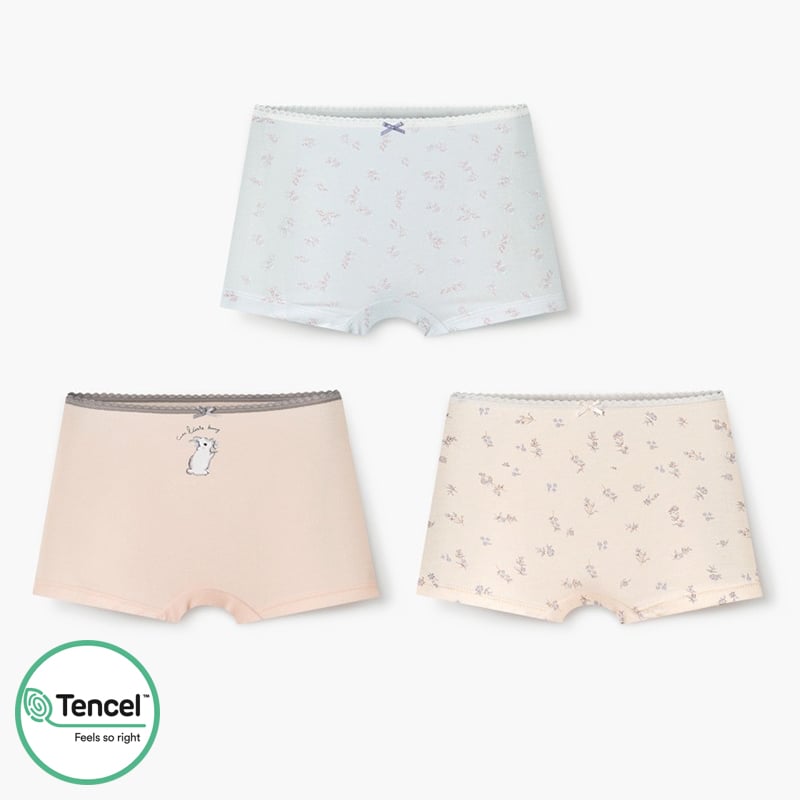Set 3 quần chip đùi vải Tencel cho bé gái U6057